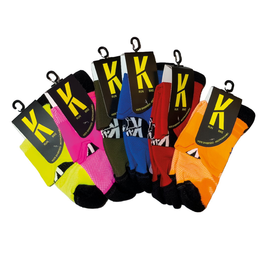 PACK 6 CALCETINES TOBILLEROS RUNNING - Elige tus colores