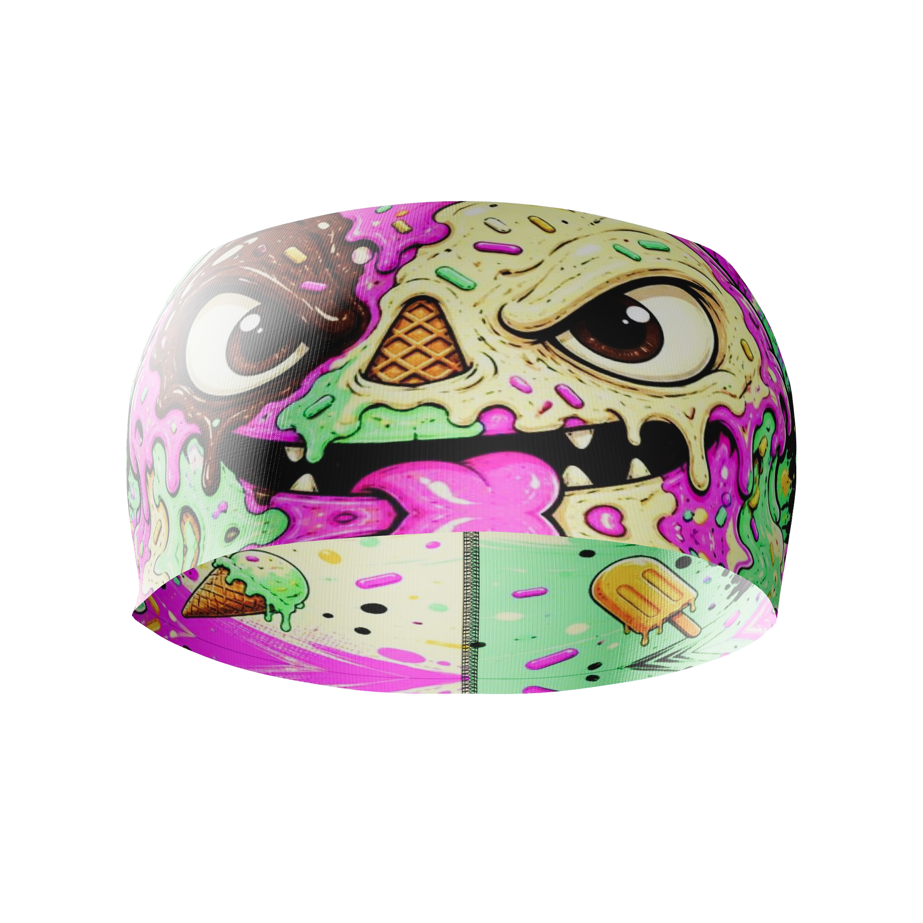 HEAD BAND RUNNING Elite MELT THE MILES - Sin Costuras y Reversible 2 EN 1