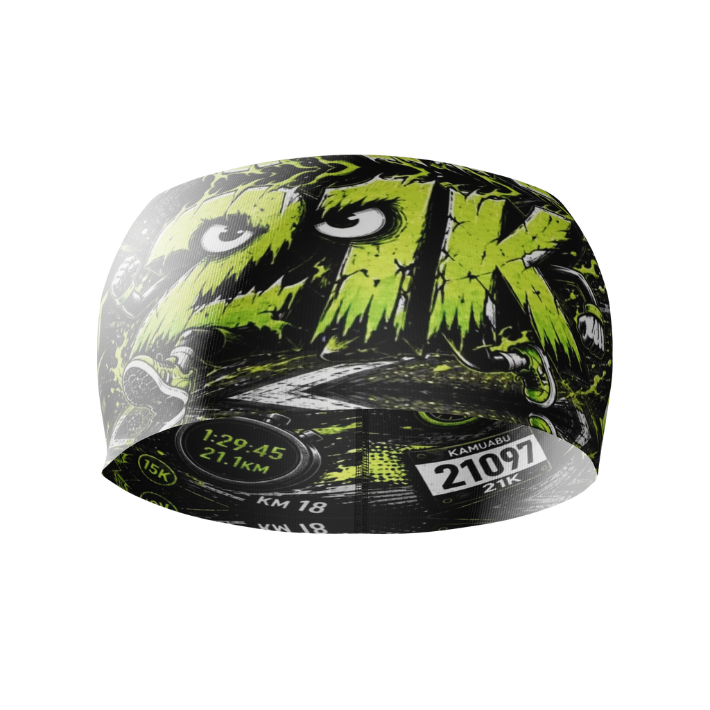 HEAD BAND RUNNING Elite 21K - Sin Costuras y Reversible 2 EN 1