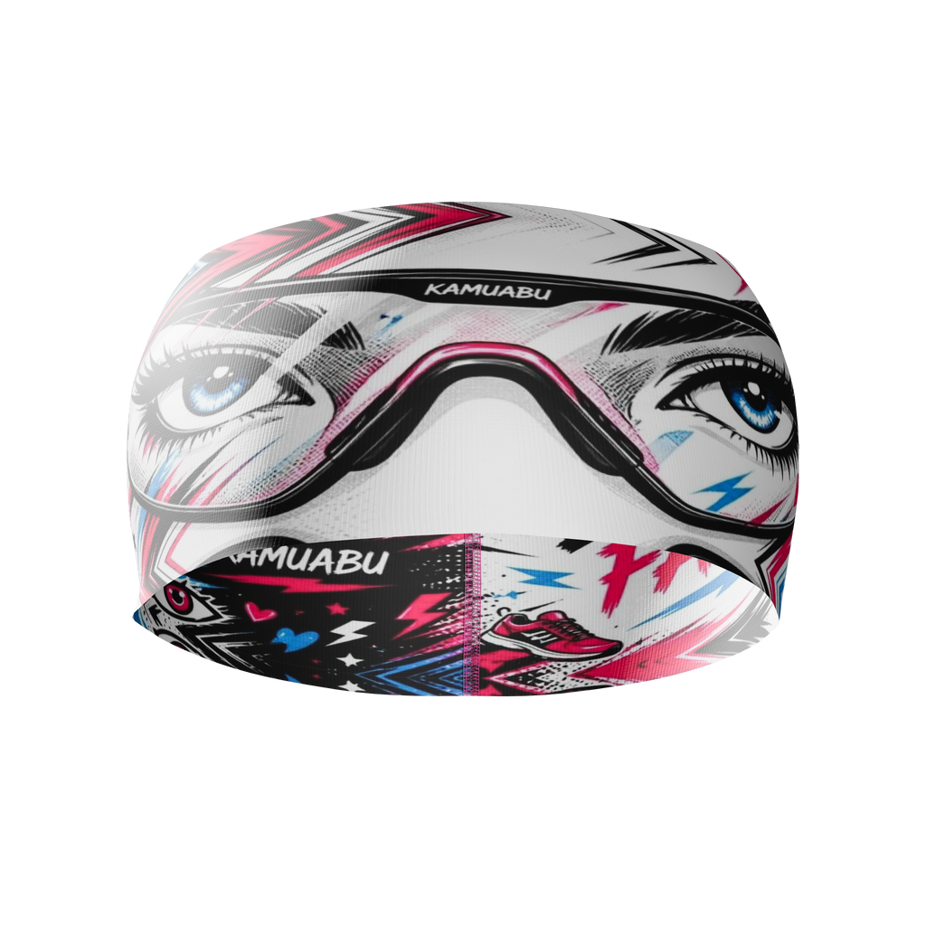 HEAD BAND RUNNING Elite LOOK FAST - Sin Costuras y Reversible 2 EN 1