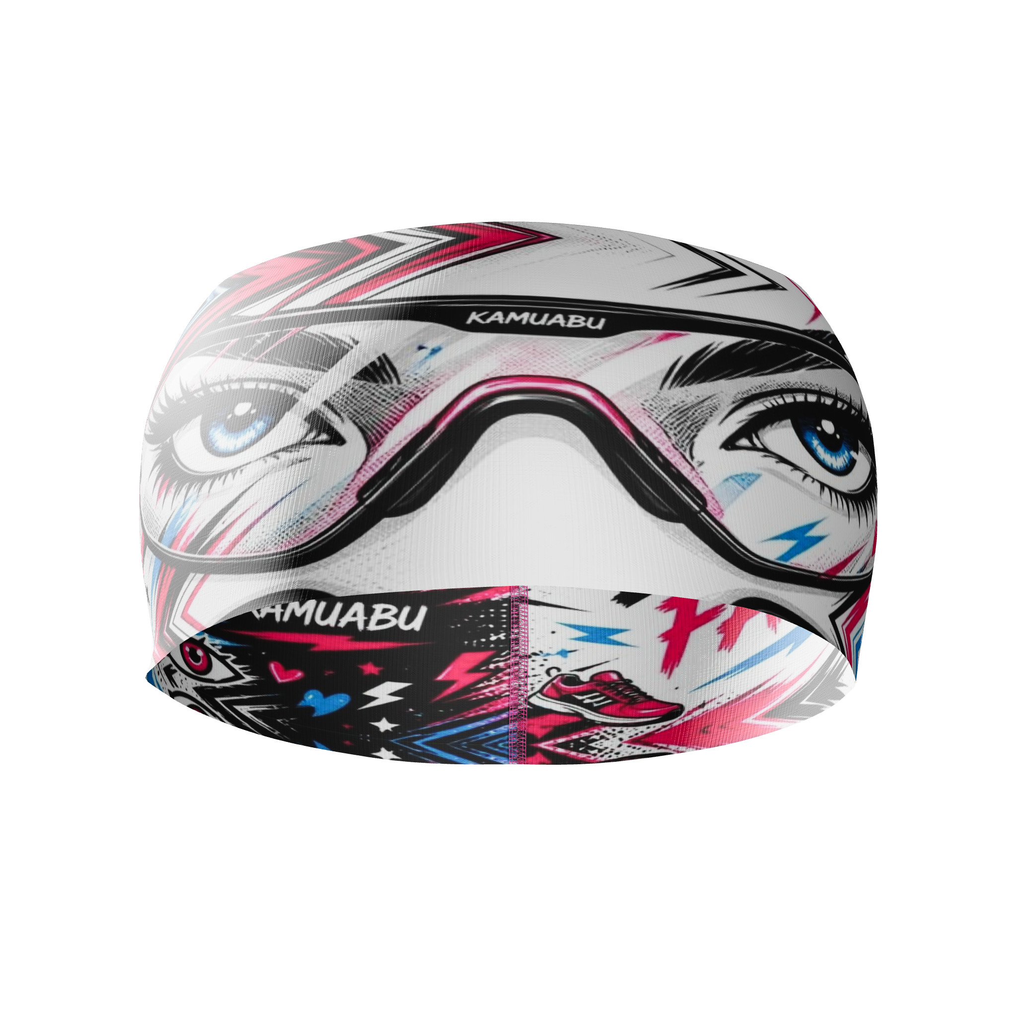 HEAD BAND RUNNING Elite LOOK FAST - Sin Costuras y Reversible 2 EN 1
