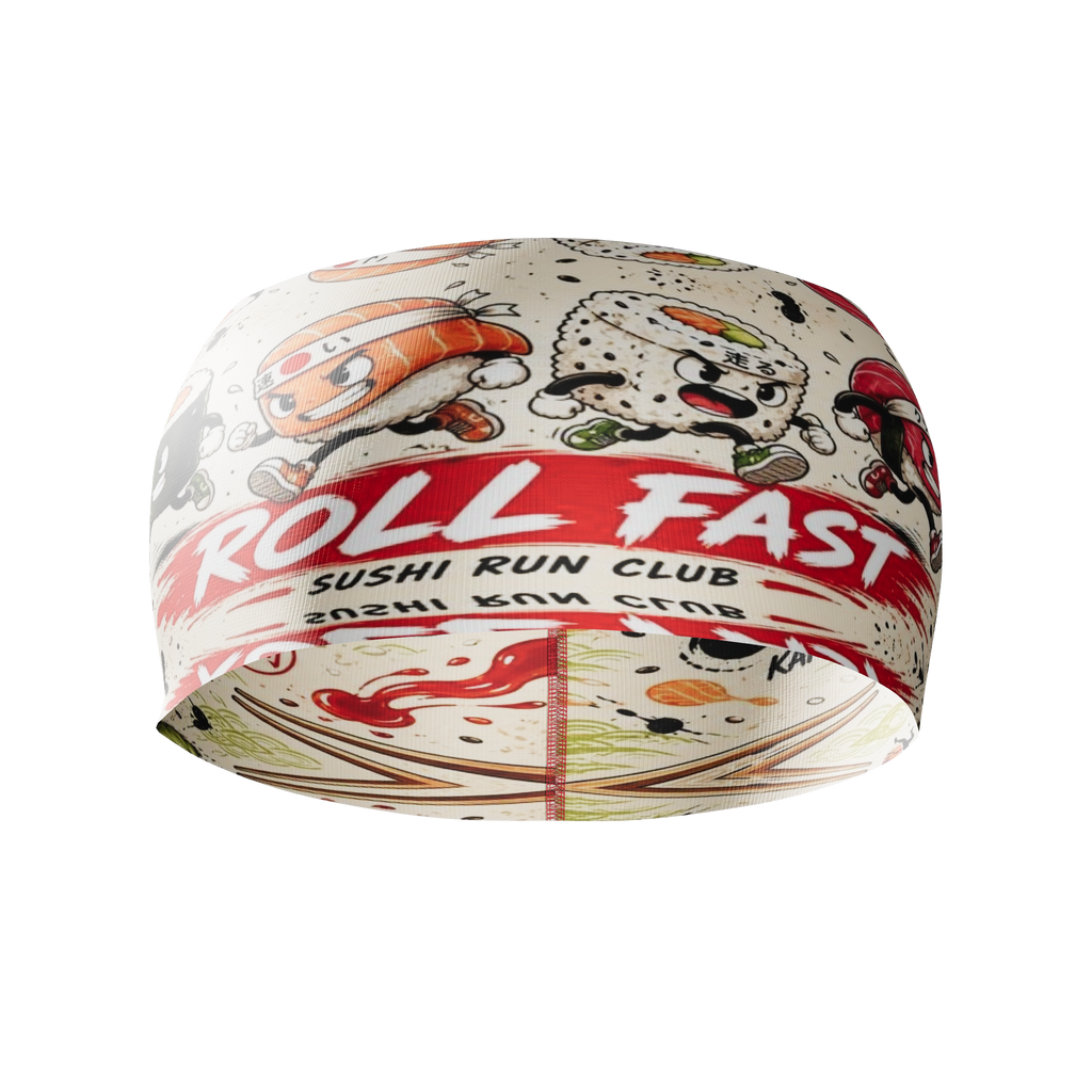 HEAD BAND RUNNING Elite ROLL FAST - Sin Costuras y Reversible 2 EN 1