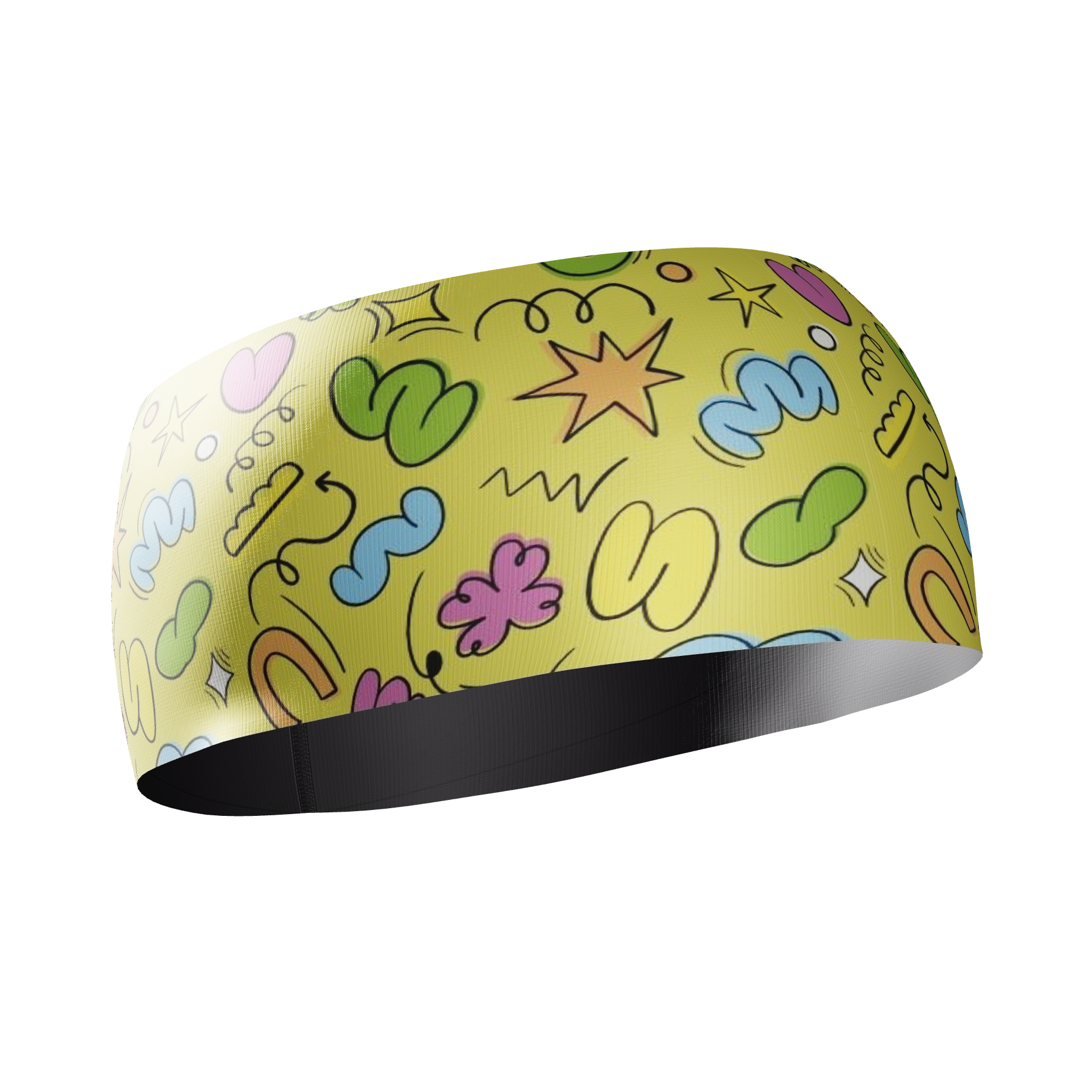 HEAD BAND RUNNING Elite NUBES - Sin Costuras y Reversible 2 EN 1