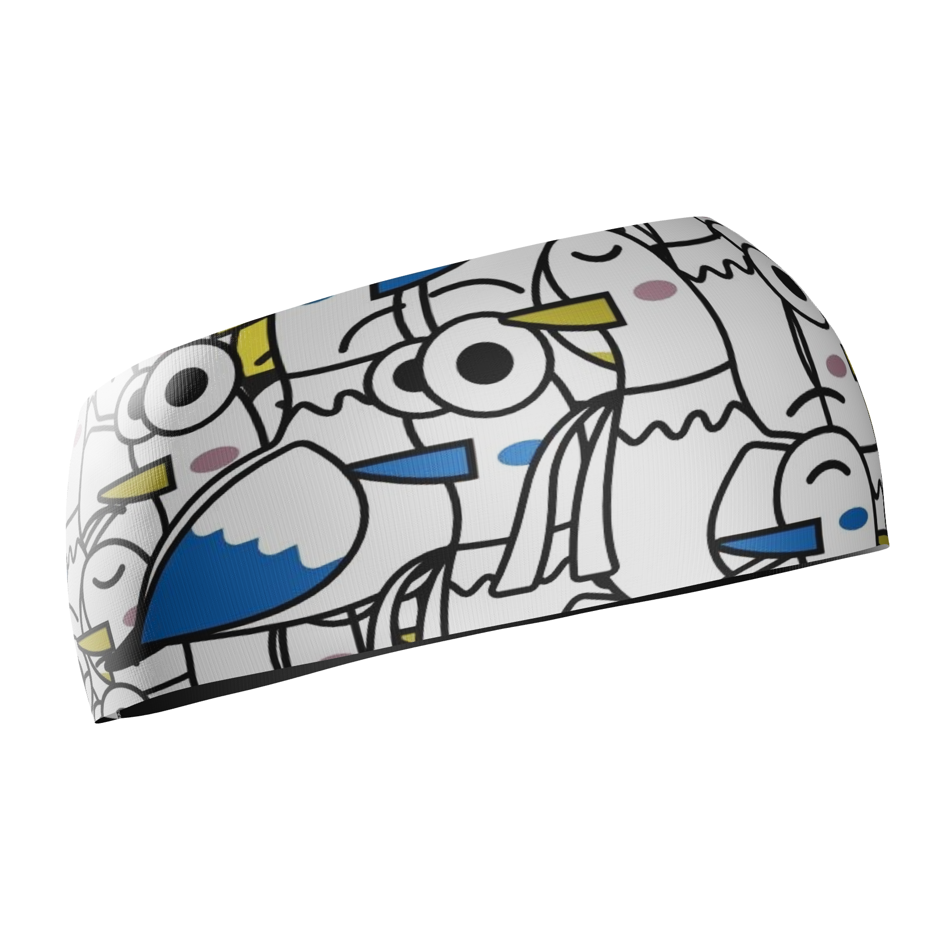 HEAD BAND RUNNING Elite GAVIOTA - Sin Costuras y Reversible 2 EN 1