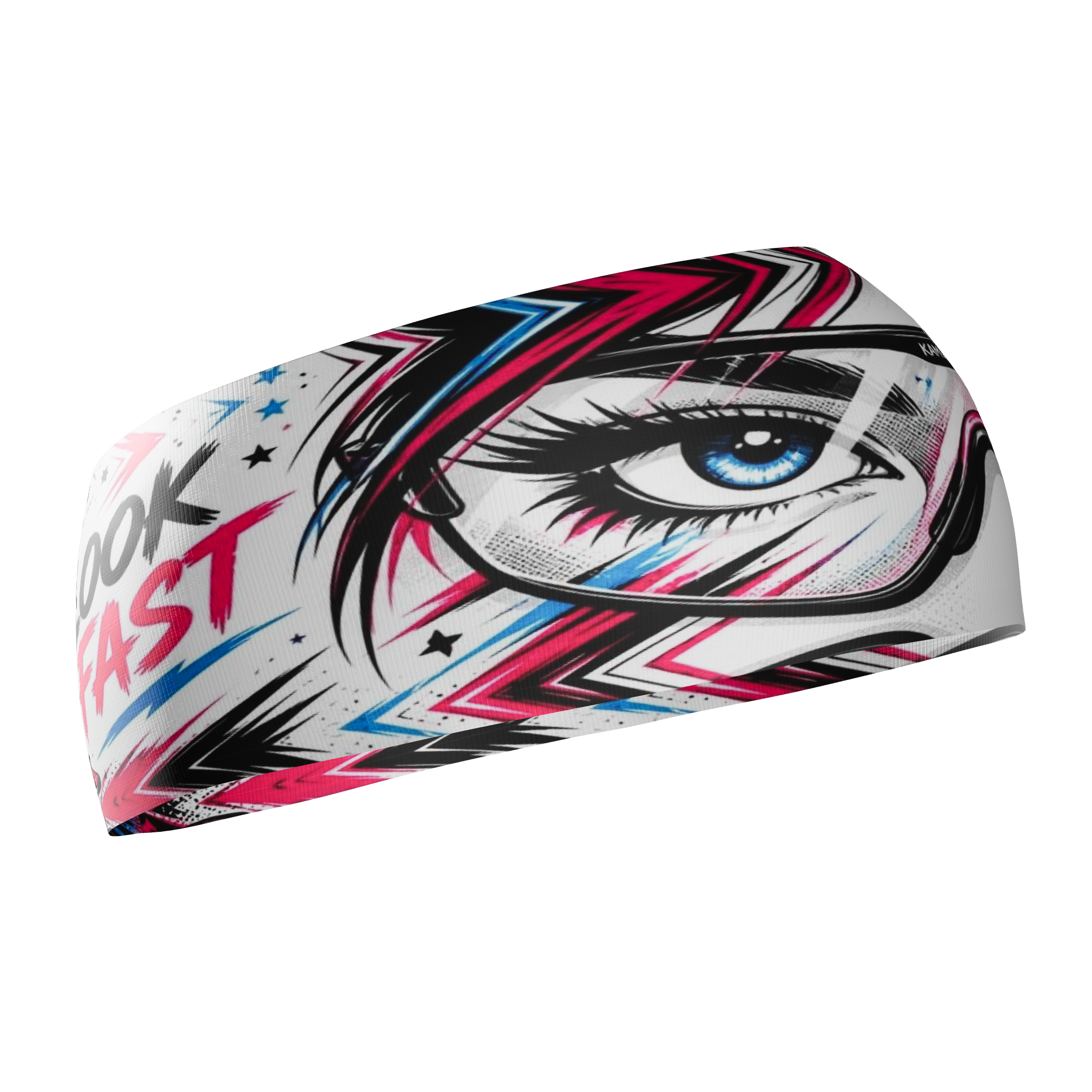 HEAD BAND RUNNING Elite LOOK FAST - Sin Costuras y Reversible 2 EN 1