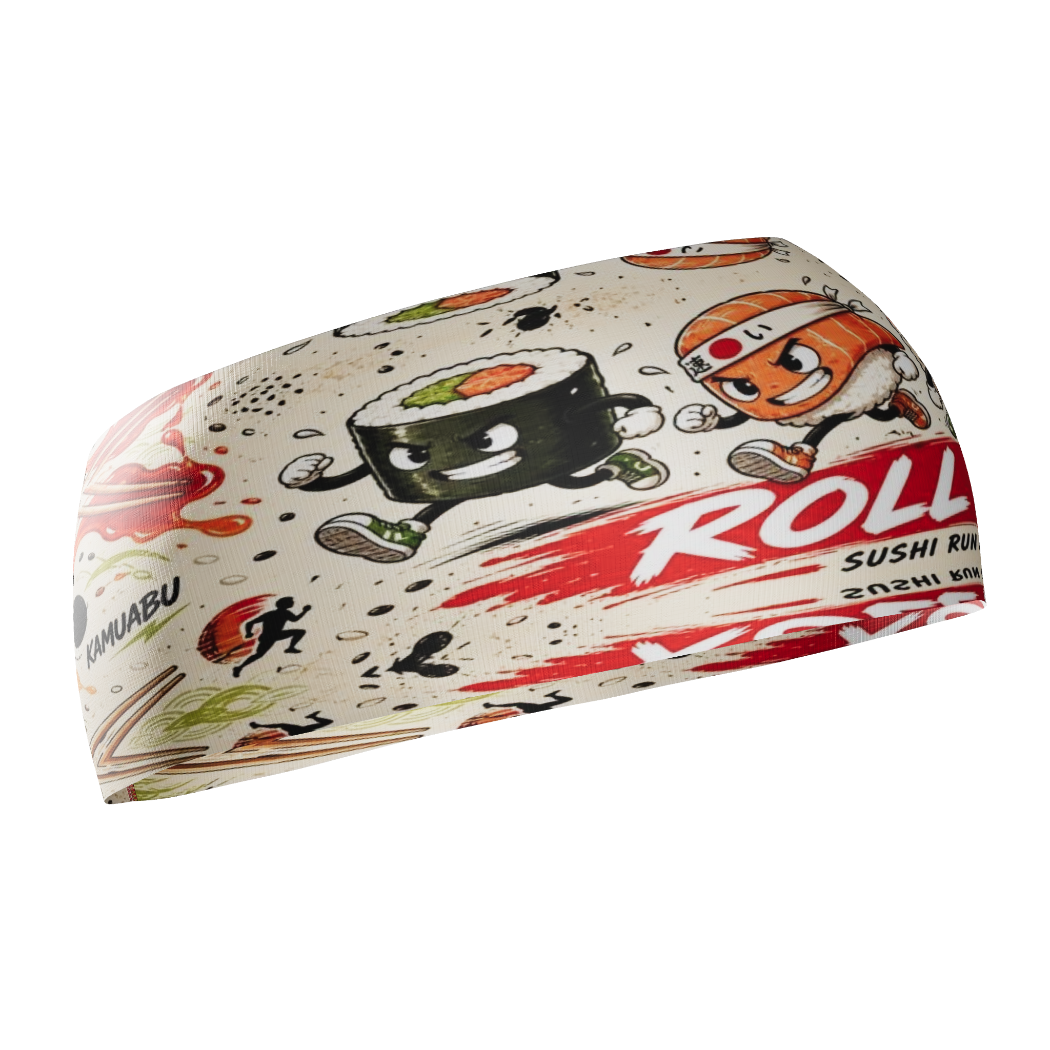 HEAD BAND RUNNING Elite ROLL FAST - Sin Costuras y Reversible 2 EN 1