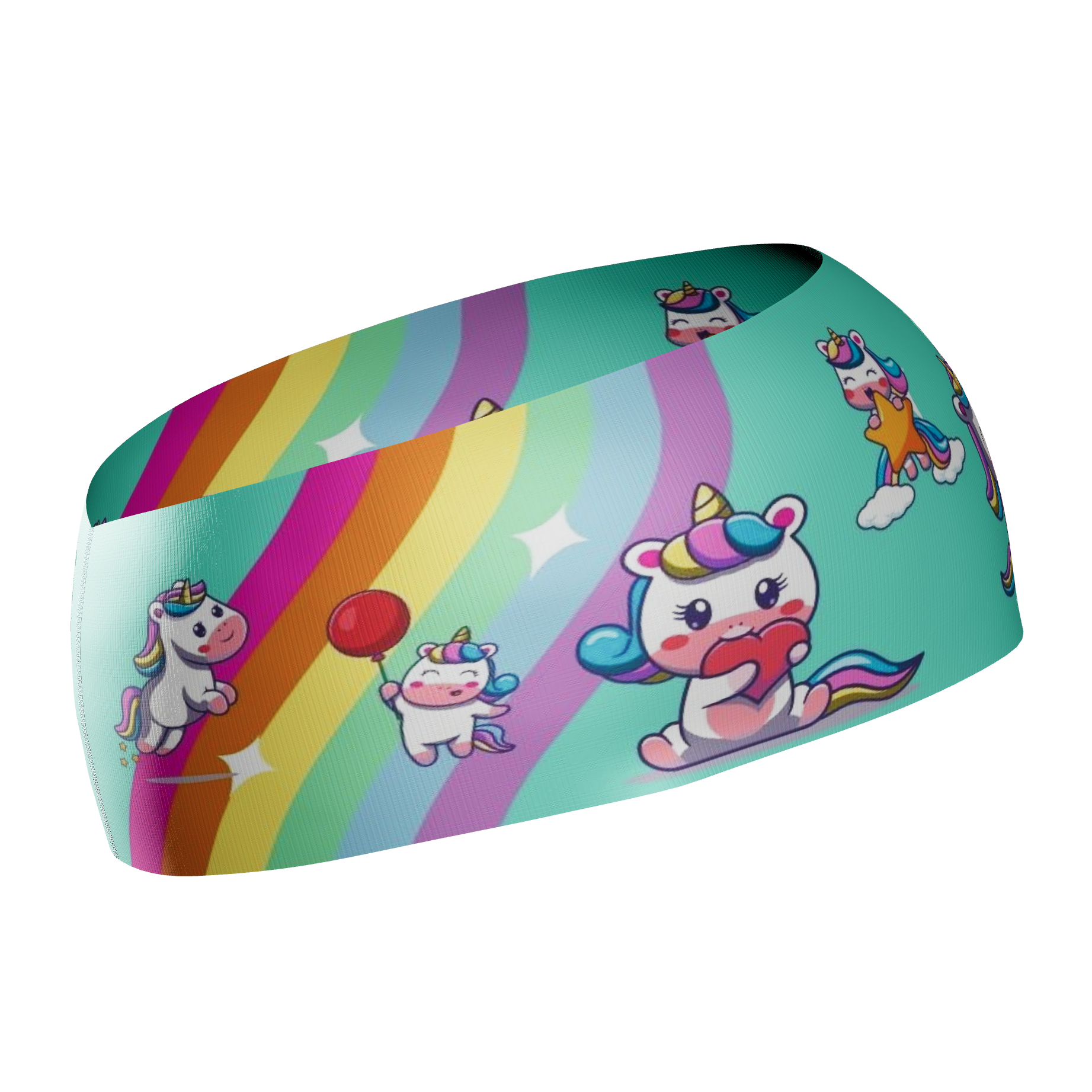 HEAD BAND RUNNING Elite UNICORNIO - Sin Costuras y Reversible 2 EN 1