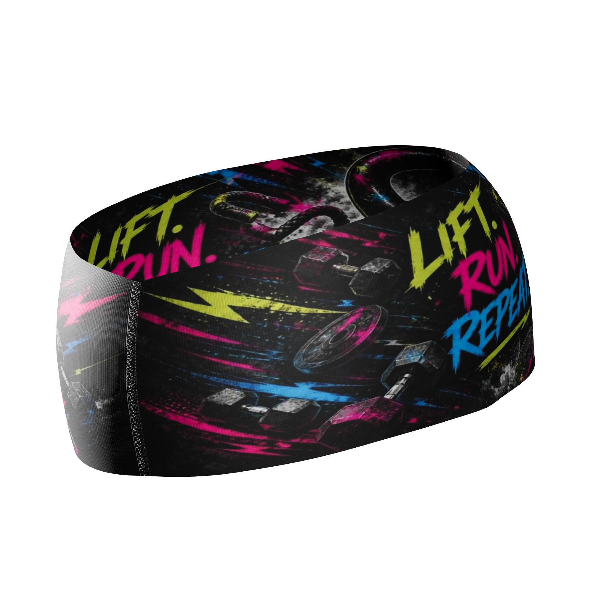HEAD BAND RUNNING Elite LIFT RUN REPEAT - Sin Costuras y Reversible 2 EN 1
