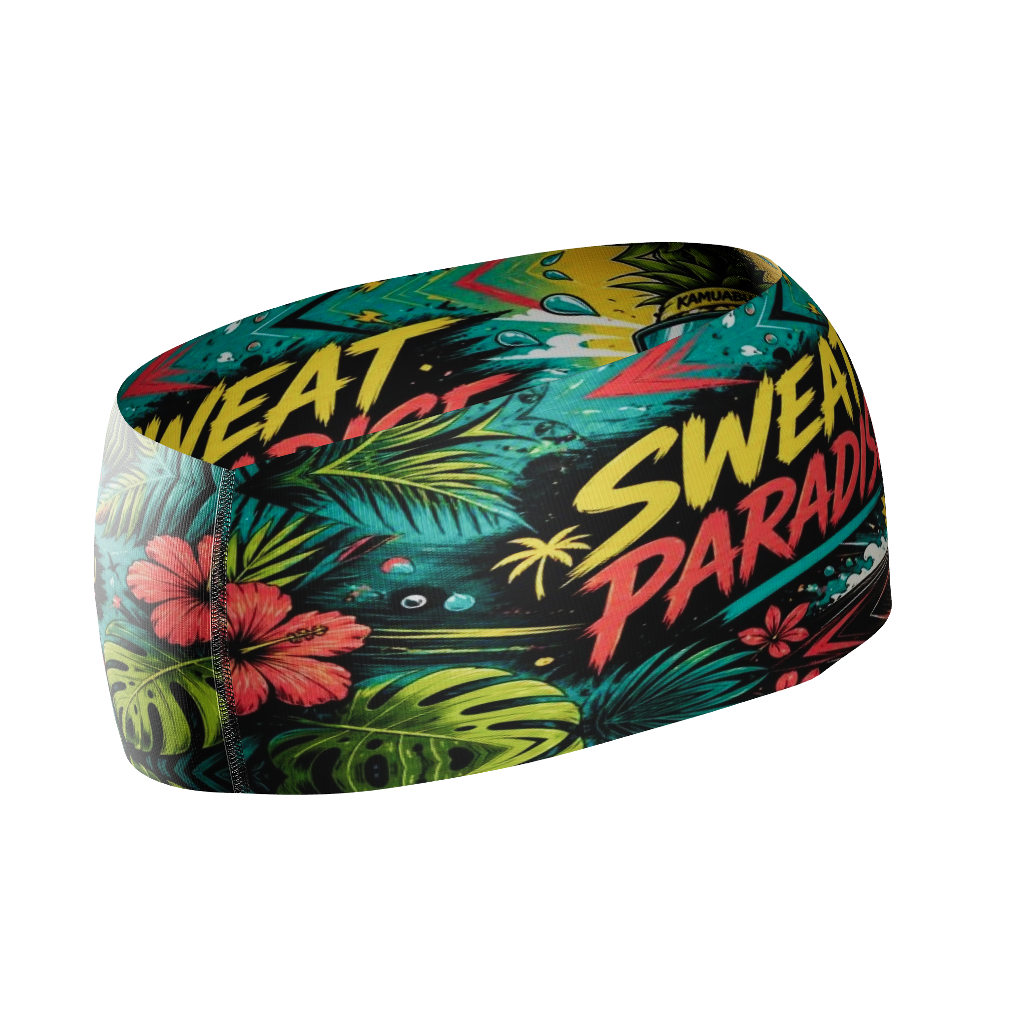 HEAD BAND RUNNING Elite SWEAT PARADISE - Sin Costuras y Reversible 2 EN 1