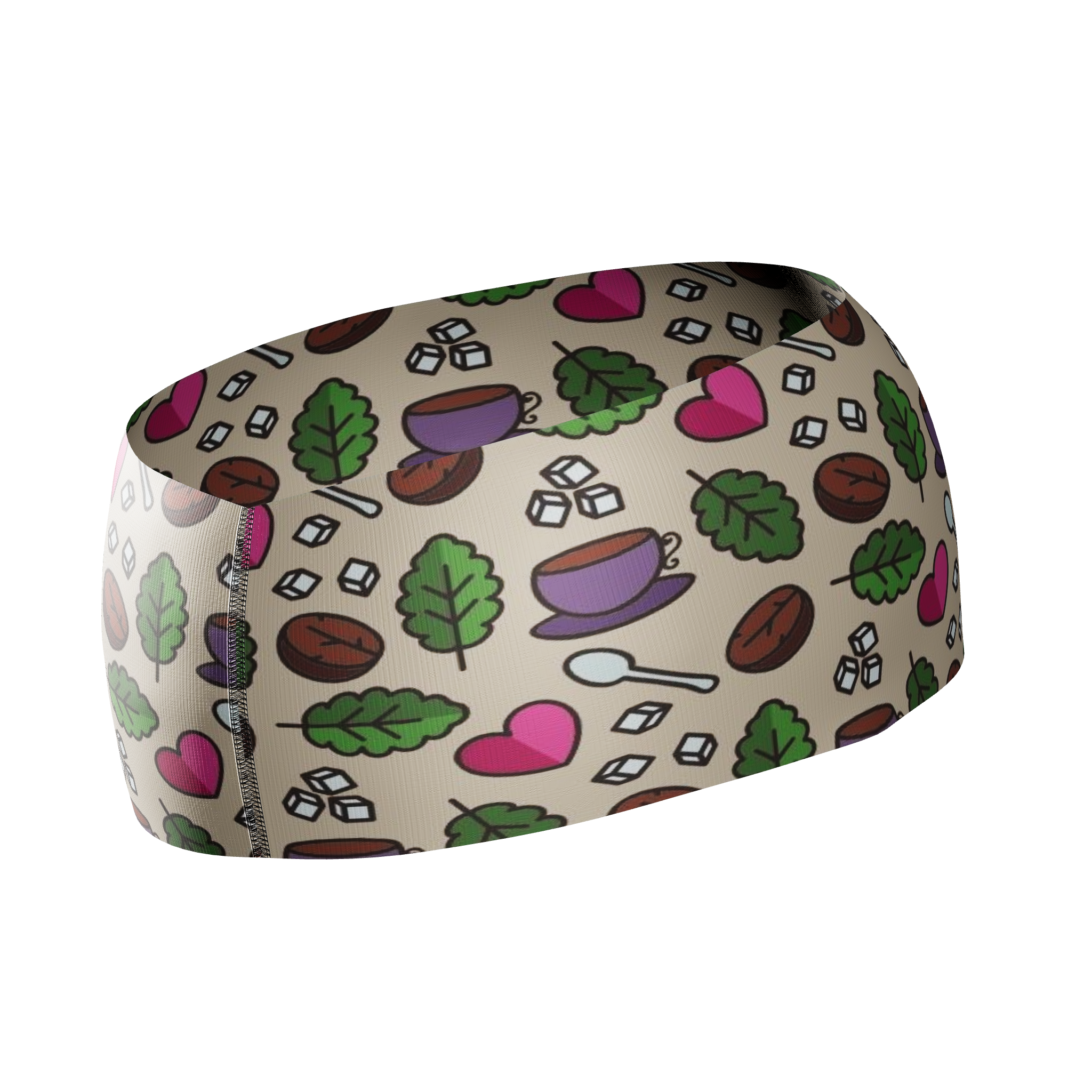 HEAD BAND RUNNING Elite COFFEE TIME - Sin Costuras