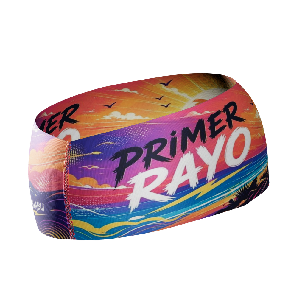 HEAD BAND RUNNING Elite PRIMER RAYO - Sin Costuras y Reversible 2 EN 1