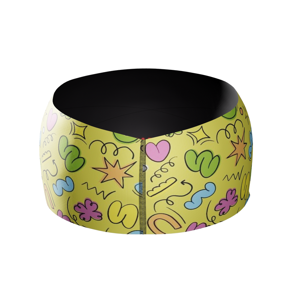 HEAD BAND RUNNING Elite NUBES - Sin Costuras y Reversible 2 EN 1