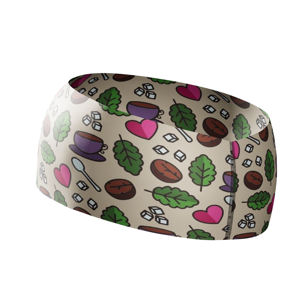 HEAD BAND RUNNING Elite COFFEE TIME - Sin Costuras