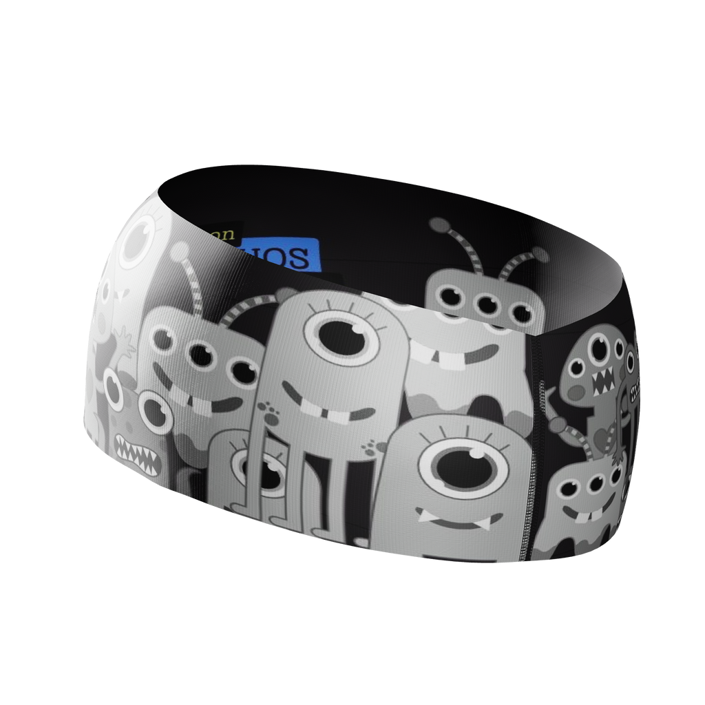 HEAD BAND RUNNING Elite MONSTRUOS 2.0 - Sin Costuras y Reversible 2 EN 1