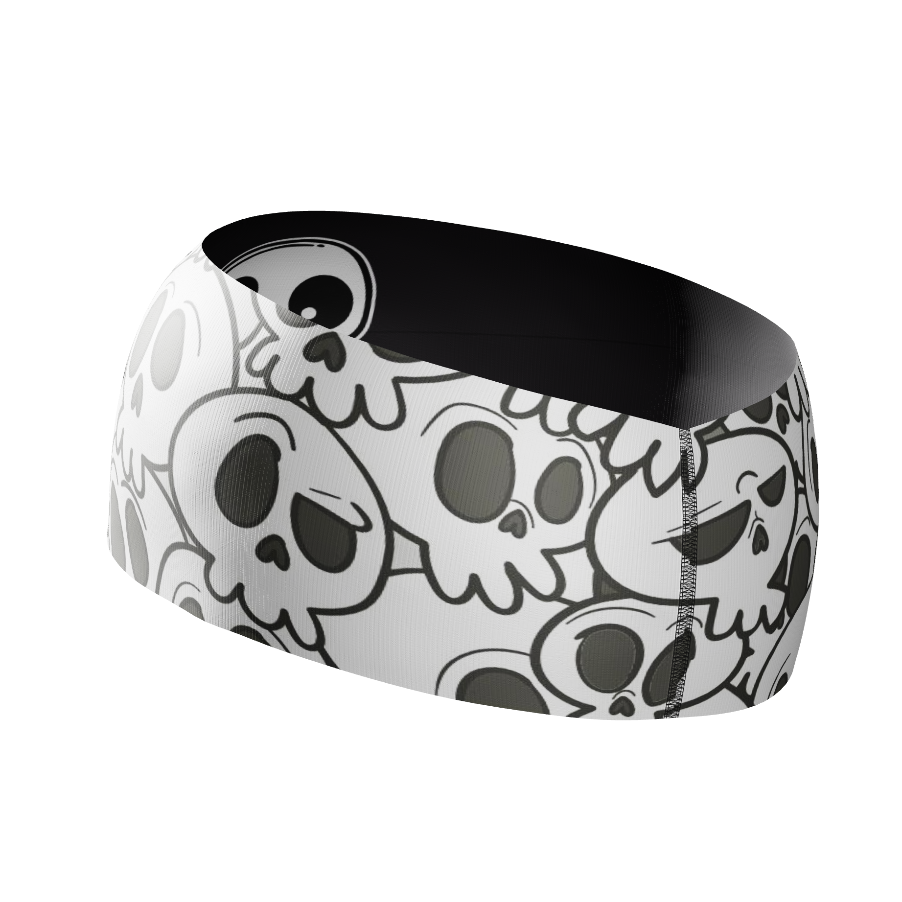 HEAD BAND RUNNING Elite CALAVERA - Sin Costuras y Reversible