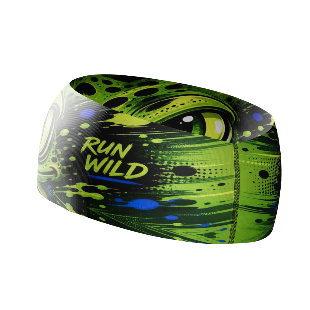 HEAD BAND RUNNING Elite RUN WILD - Sin Costuras y Reversible 2 EN 1
