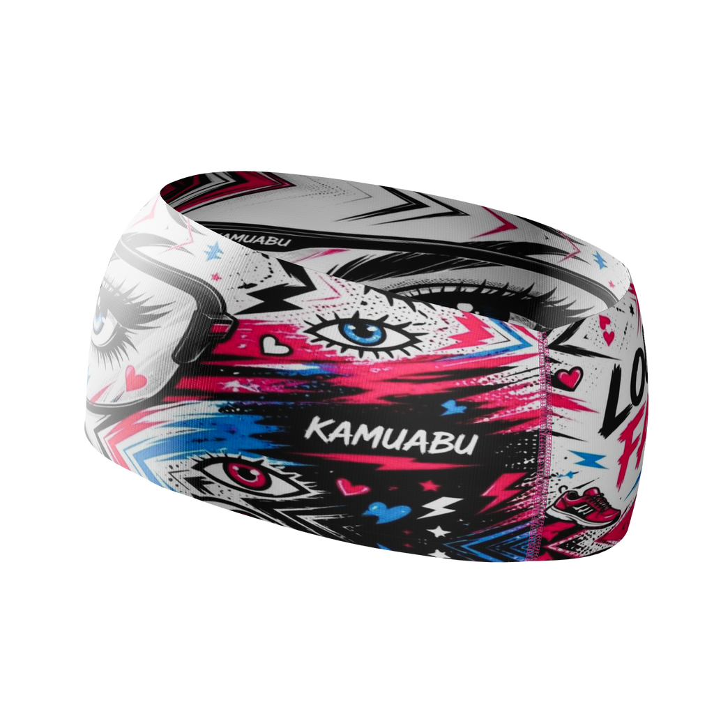 HEAD BAND RUNNING Elite LOOK FAST - Sin Costuras y Reversible 2 EN 1