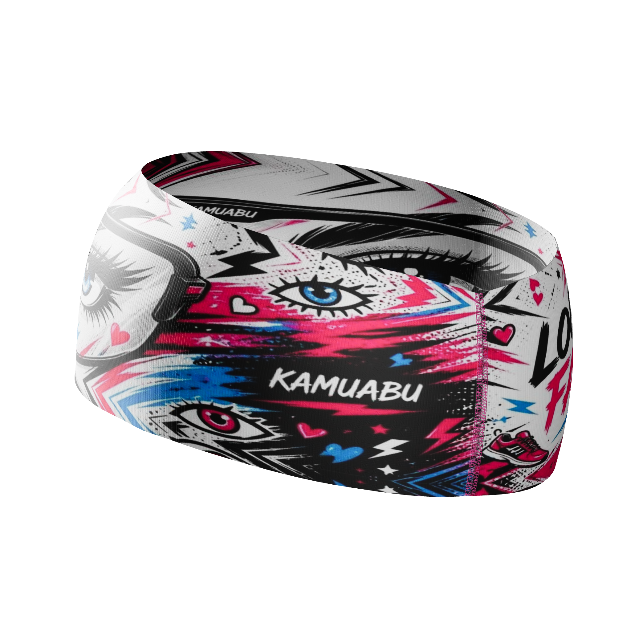 HEAD BAND RUNNING Elite LOOK FAST - Sin Costuras y Reversible 2 EN 1