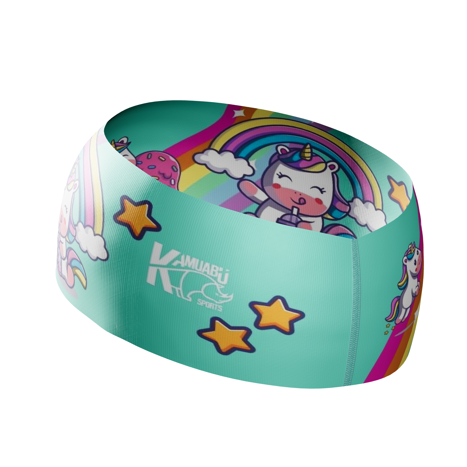 HEAD BAND RUNNING Elite UNICORNIO - Sin Costuras y Reversible 2 EN 1