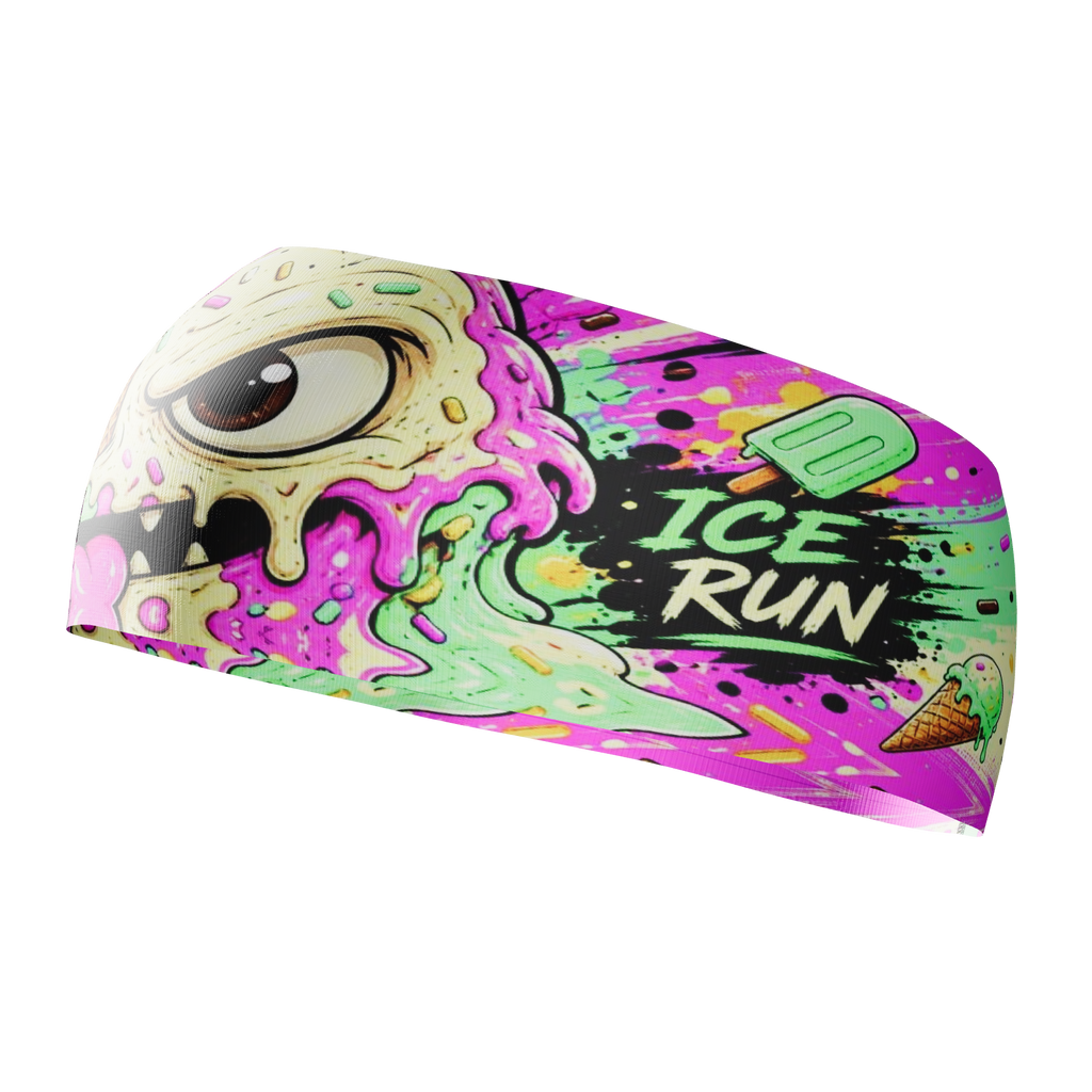 HEAD BAND RUNNING Elite MELT THE MILES - Sin Costuras y Reversible 2 EN 1
