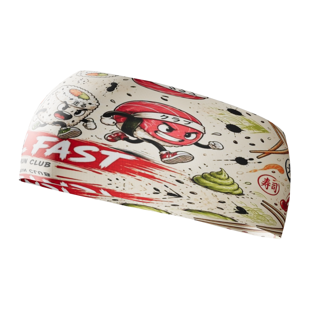 HEAD BAND RUNNING Elite ROLL FAST - Sin Costuras y Reversible 2 EN 1