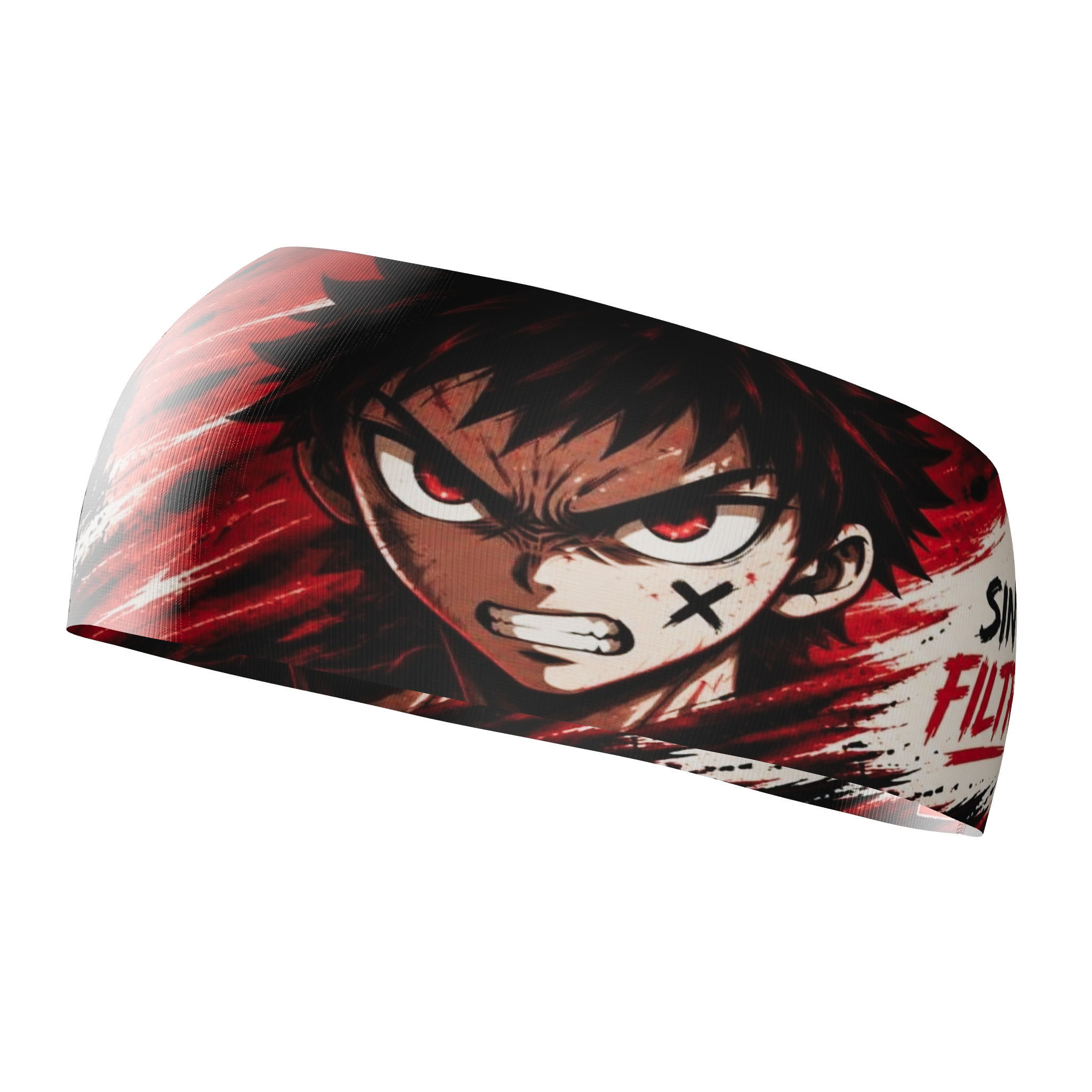 HEAD BAND RUNNING Elite LA IRA ES ENERGÍA - Sin Costuras y Reversible 2 EN 1