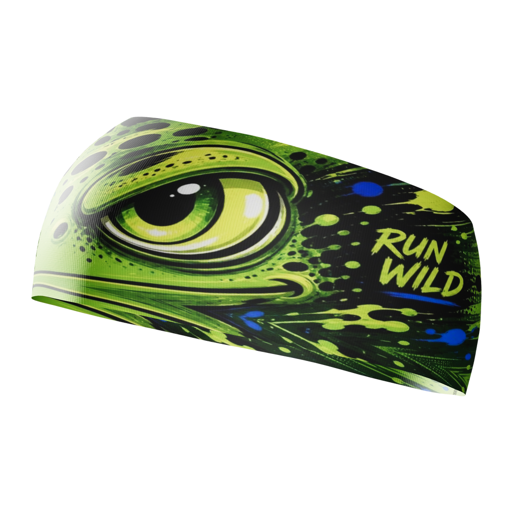 HEAD BAND RUNNING Elite RUN WILD - Sin Costuras y Reversible 2 EN 1