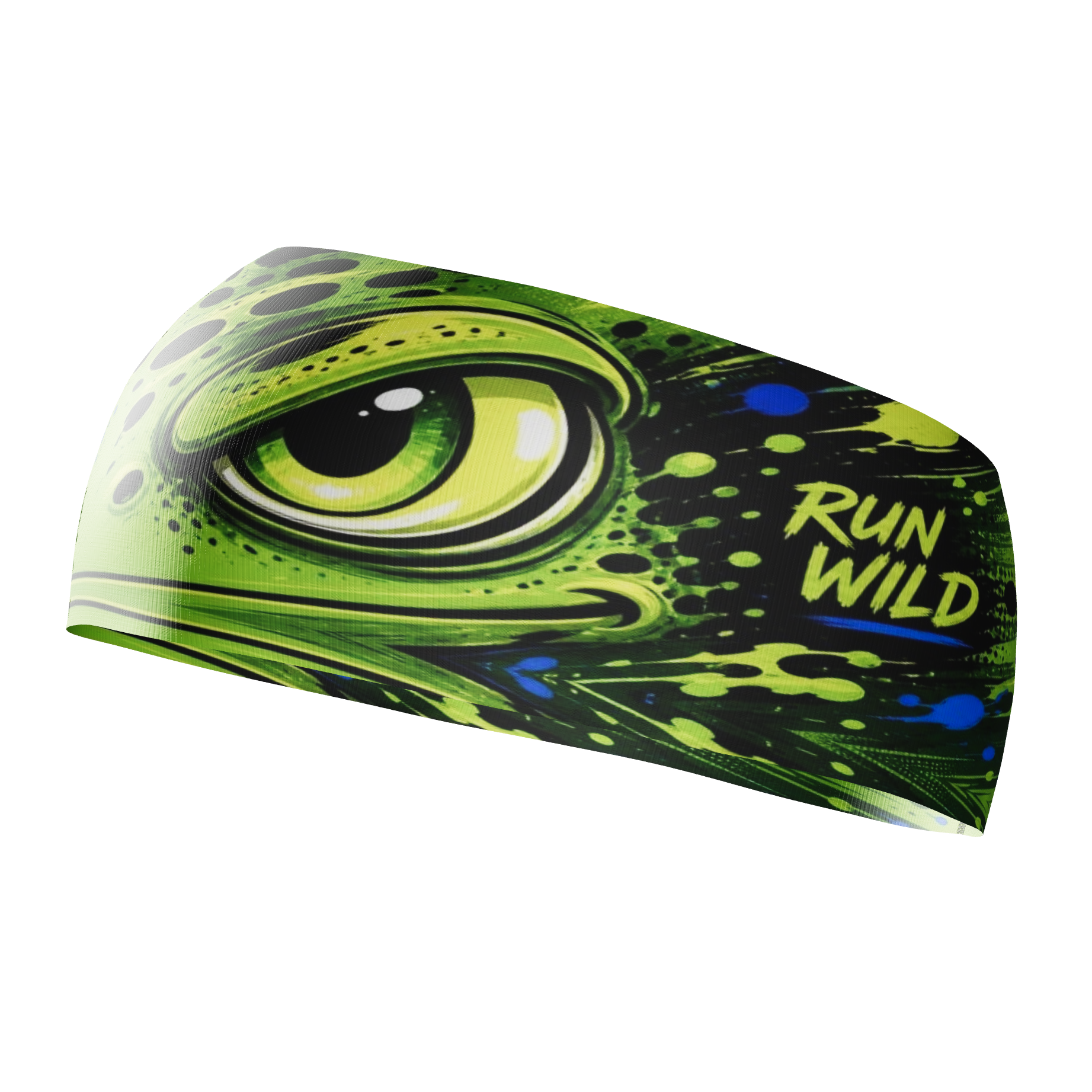 HEAD BAND RUNNING Elite RUN WILD - Sin Costuras y Reversible 2 EN 1