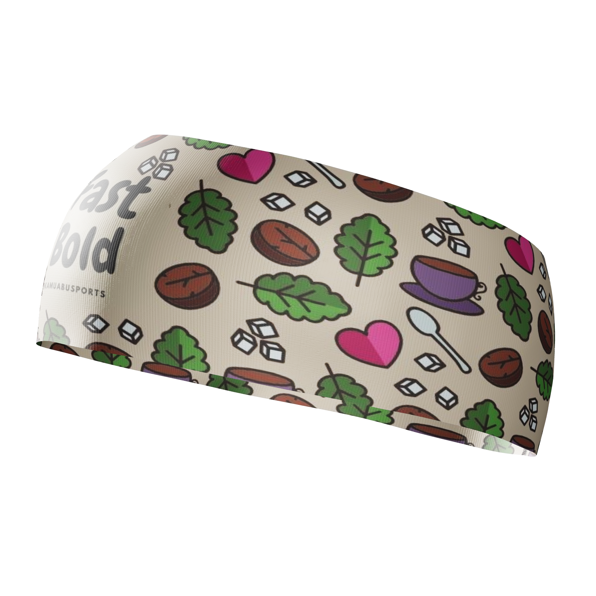 HEAD BAND RUNNING Elite COFFEE TIME - Sin Costuras