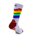 CALCETINES ARCOIRIS DE RUNNING (1 hilo) - MALVA
