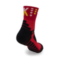 Calcetines Trail Running "TANQUE" 5 estrellas - VINO 16cm