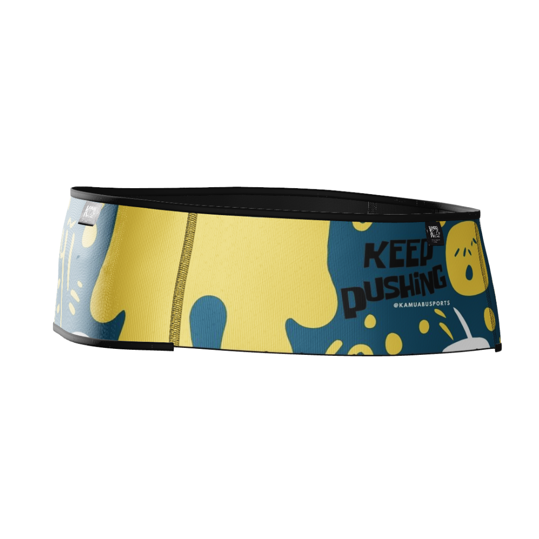 CINTURÓN RUNNING KEEP PUSHING - BELT TRAIL - Ultraligero y Reversible