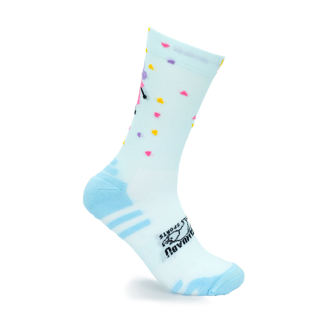CALCETINES "PATRI" de Running - Turquesa
