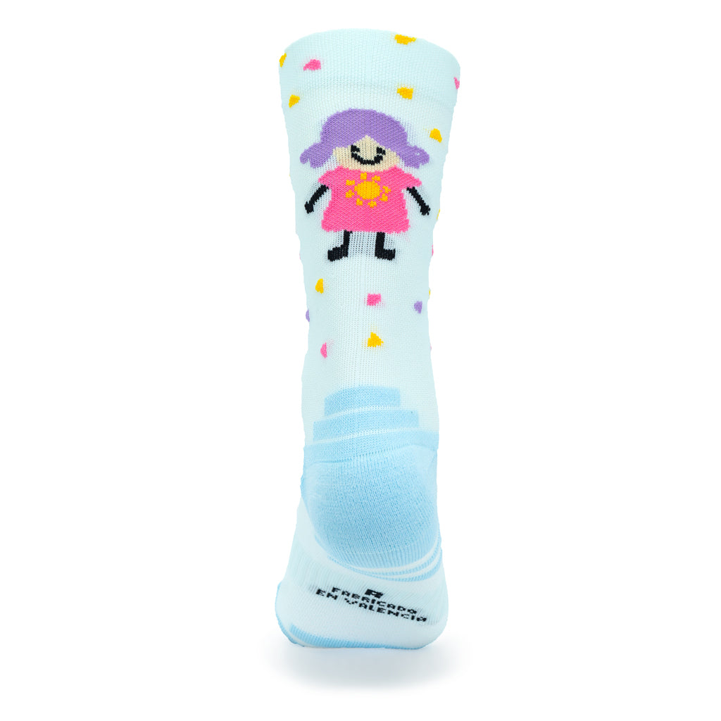 CALCETINES "PATRI" de Running - Turquesa