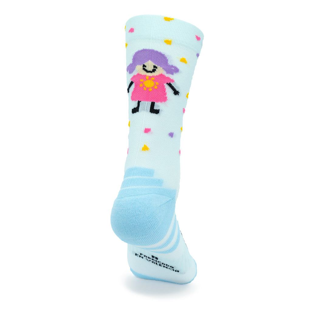 CALCETINES "PATRI" de Running - Turquesa