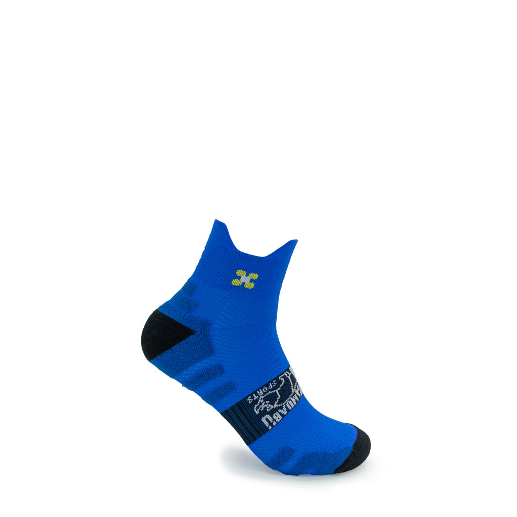 Calcetines Tobilleros 15cm de Running - color ROYAL
