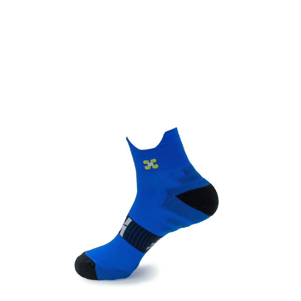 Calcetines Tobilleros 15cm de Running - color ROYAL