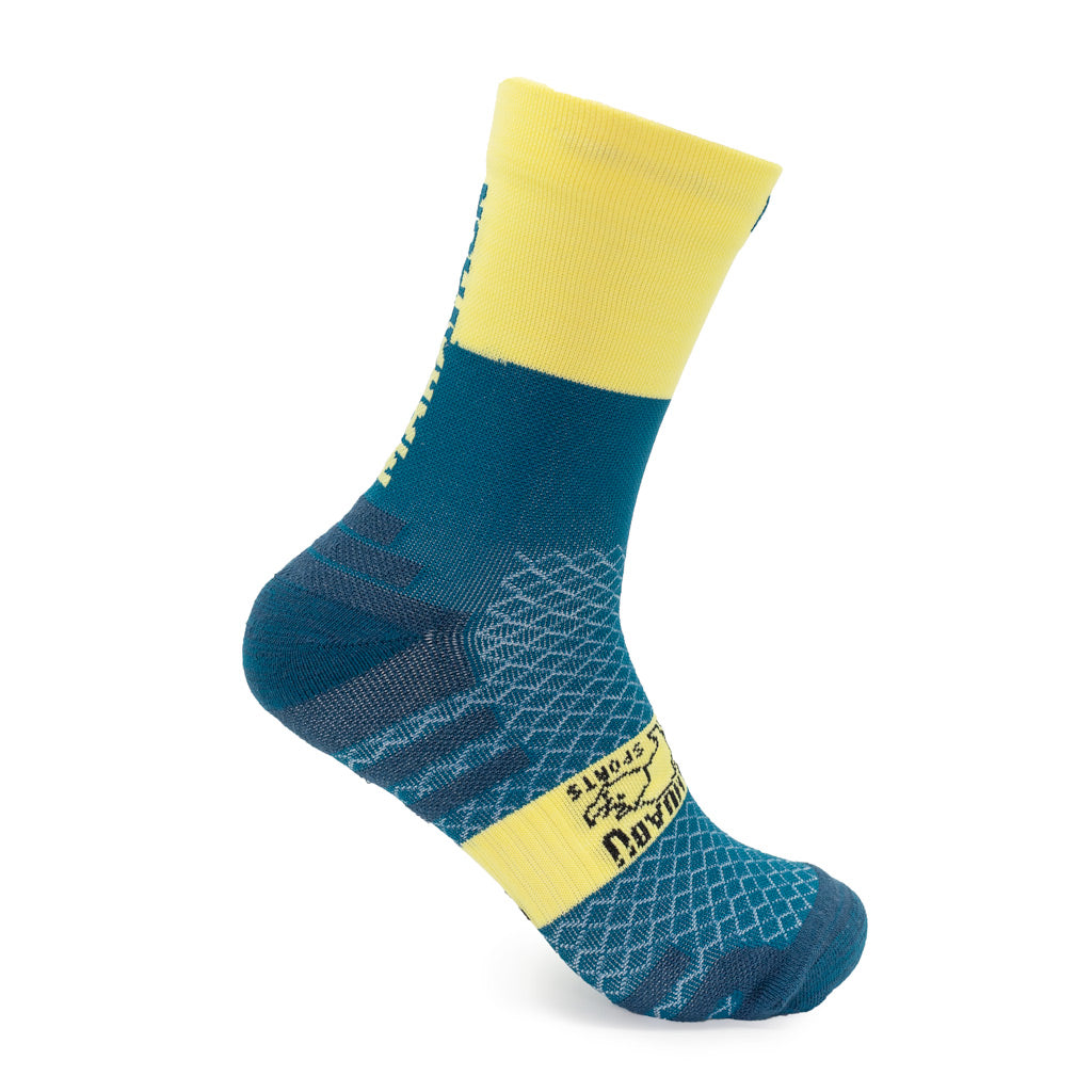 Calcetines MARATHON de RUNNING (OTTANIO/POLEN) de 2 hilos