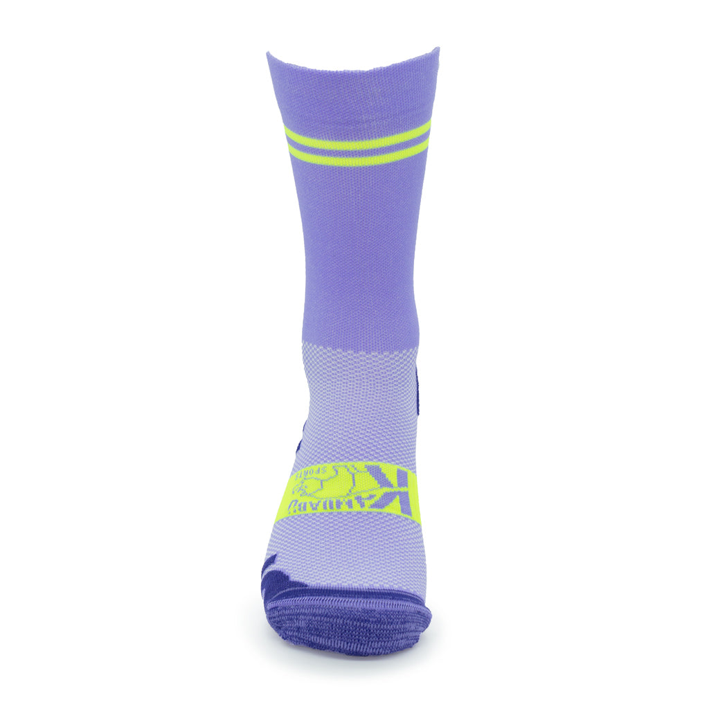Calcetines GO! GO! GO! de RUNNING (violeta) de 1 hilo