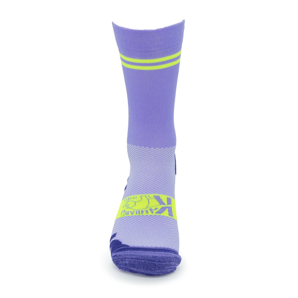 Calcetines GO! GO! GO! de RUNNING (violeta) de 1 hilo