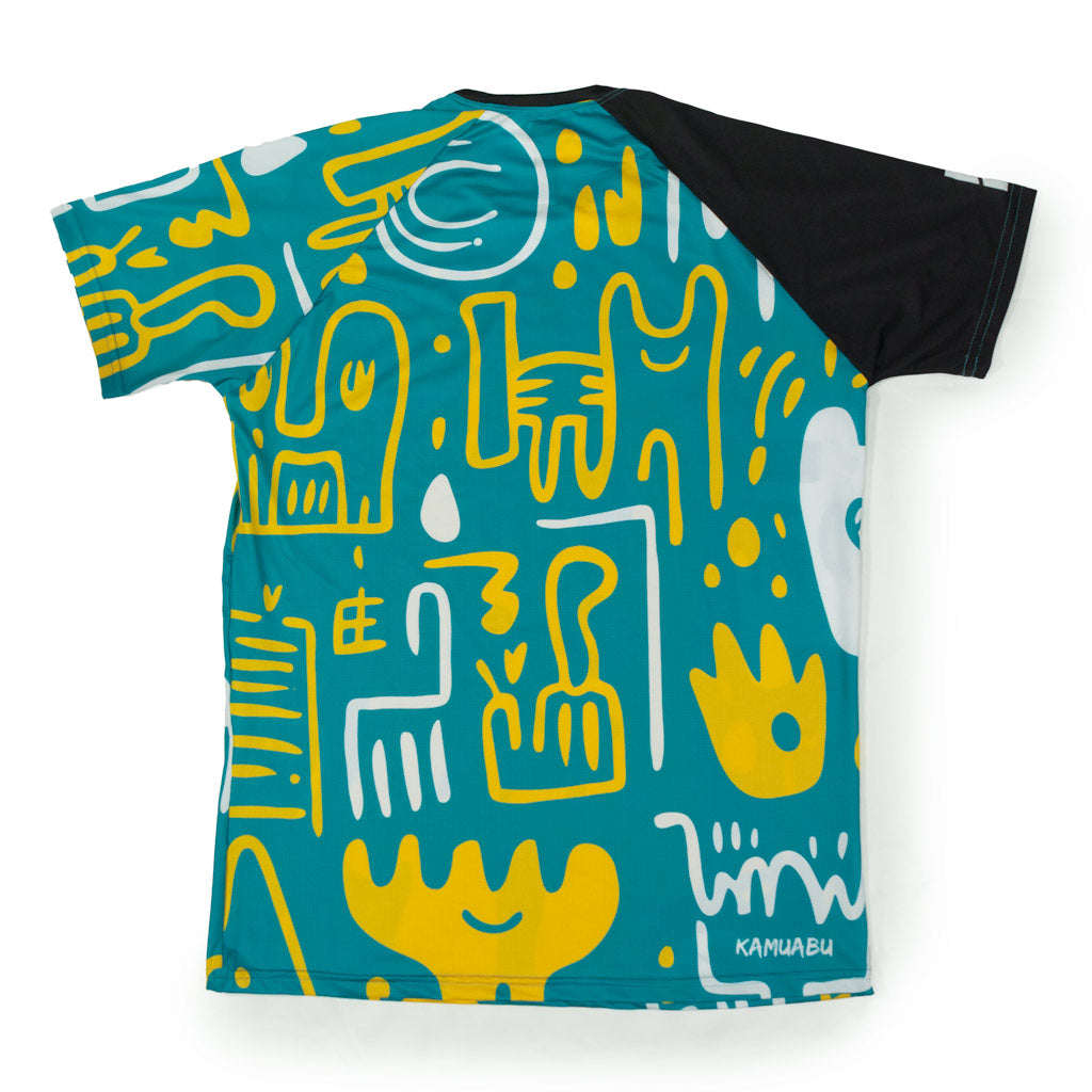 Camiseta DYSTOPIAN 3 de running ADULTO - elástica