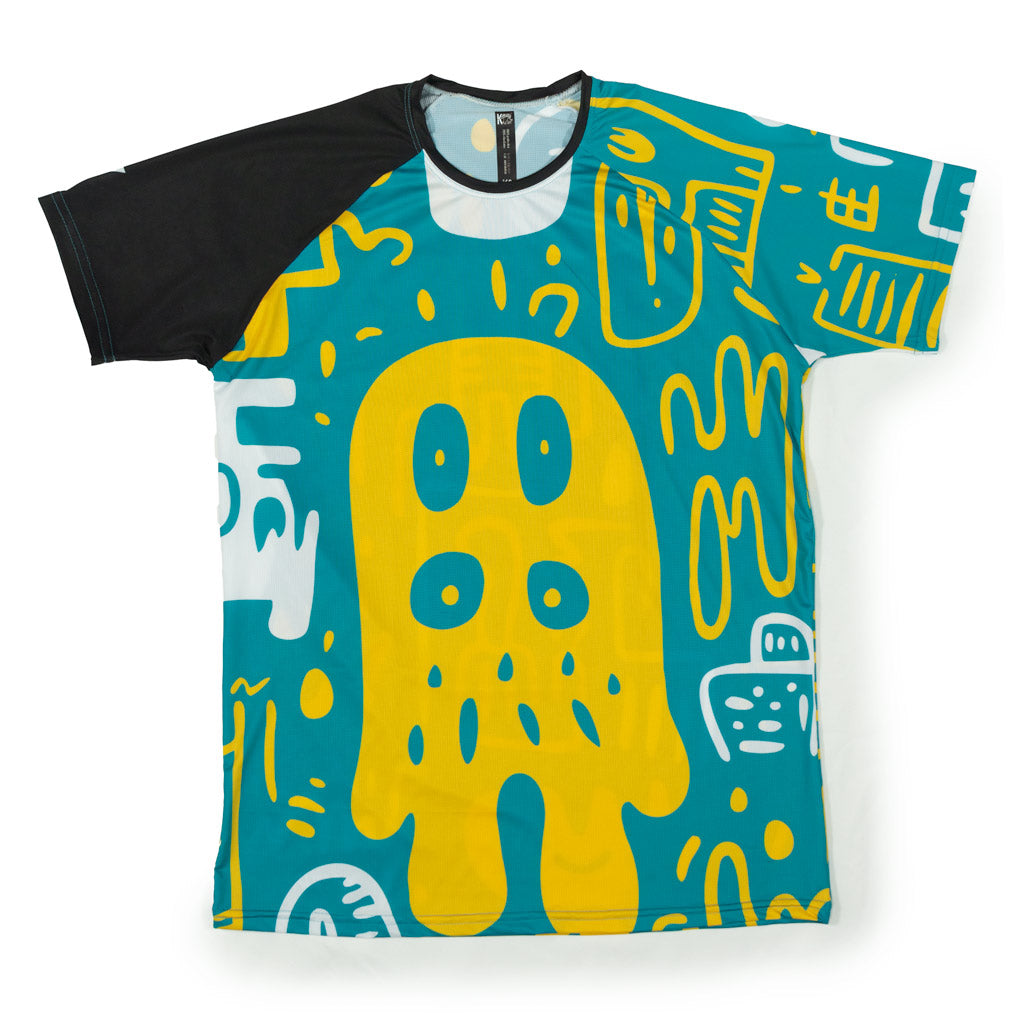 Camiseta DYSTOPIAN 3 de running ADULTO - elástica