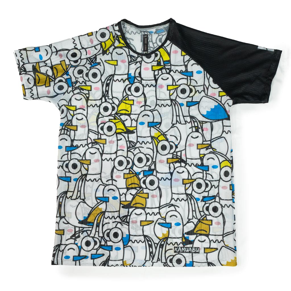 Camiseta GAVIOTA IDIOTA de running ADULTO