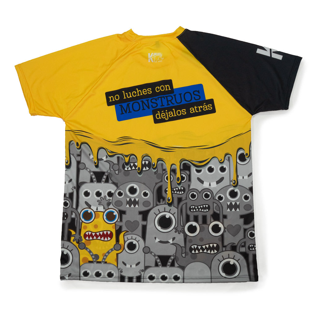 Camiseta MONSTRUOS BITURBICOS de running ADULTO