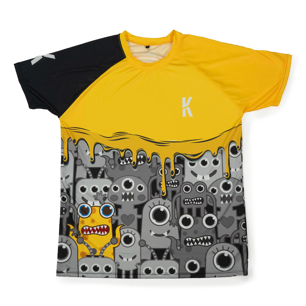 Camiseta MONSTRUOS BITURBICOS de running ADULTO