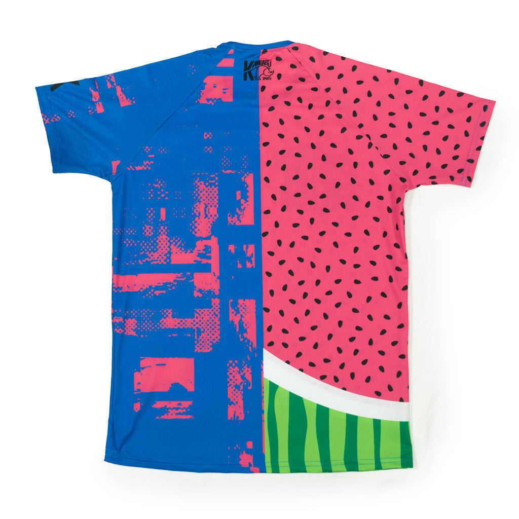 Camiseta WATERMELON de running ADULTO - elástica