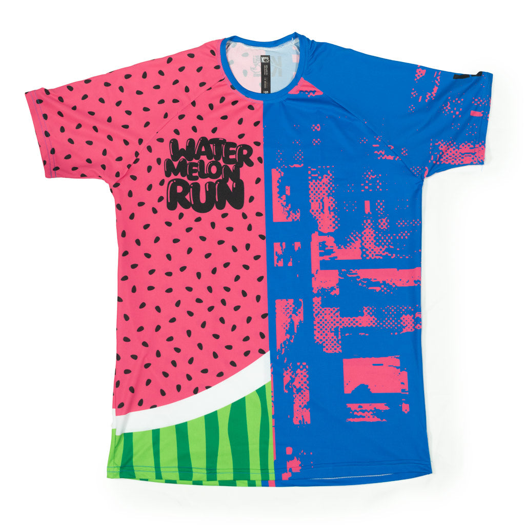 Camiseta WATERMELON de running ADULTO - elástica