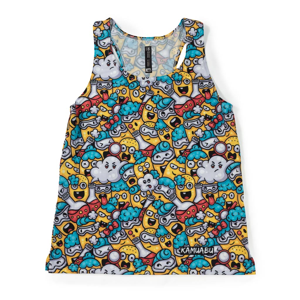 Camiseta EMOJI de running ADULTO - (TIRANTES) transpirable