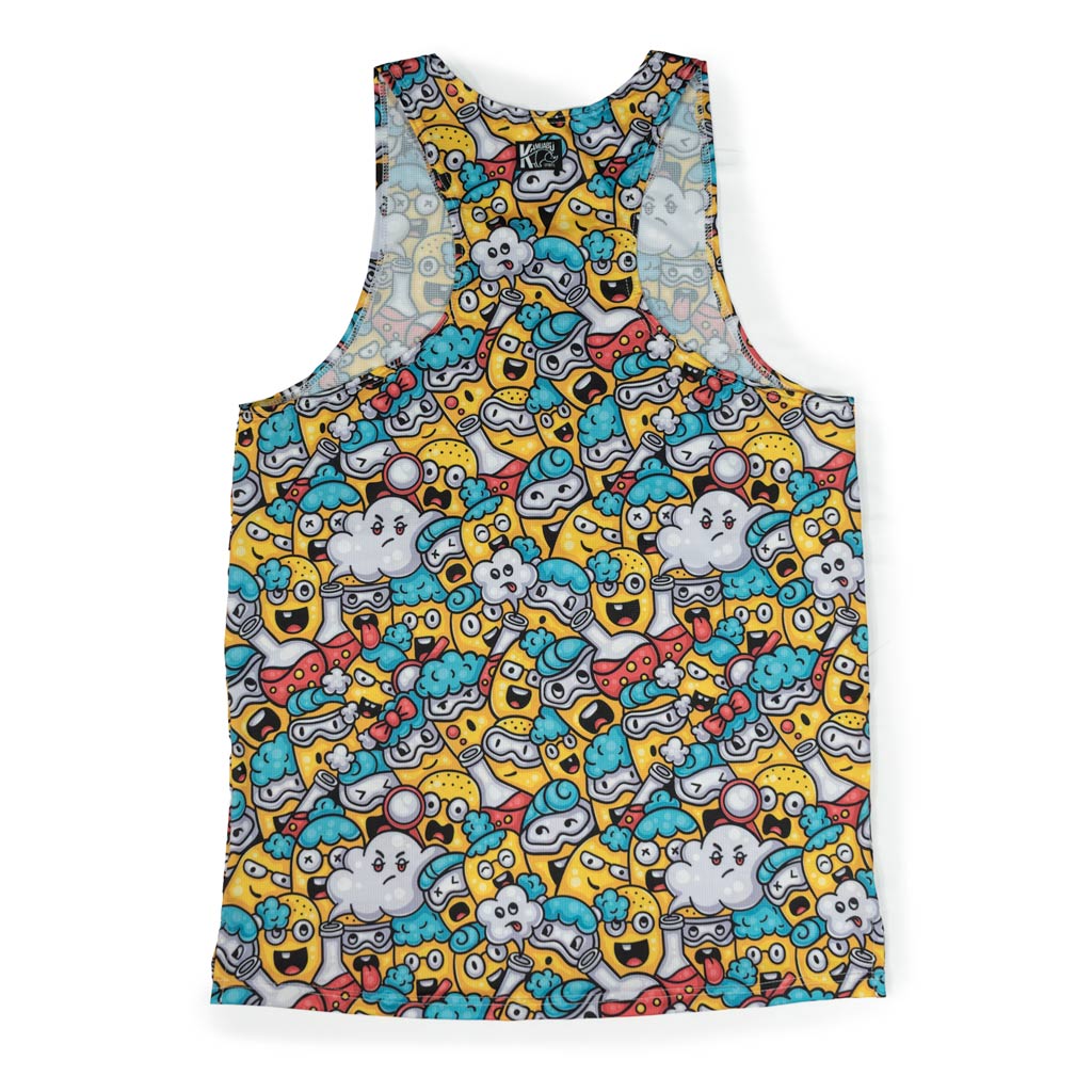 Camiseta EMOJI de running ADULTO - (TIRANTES) transpirable