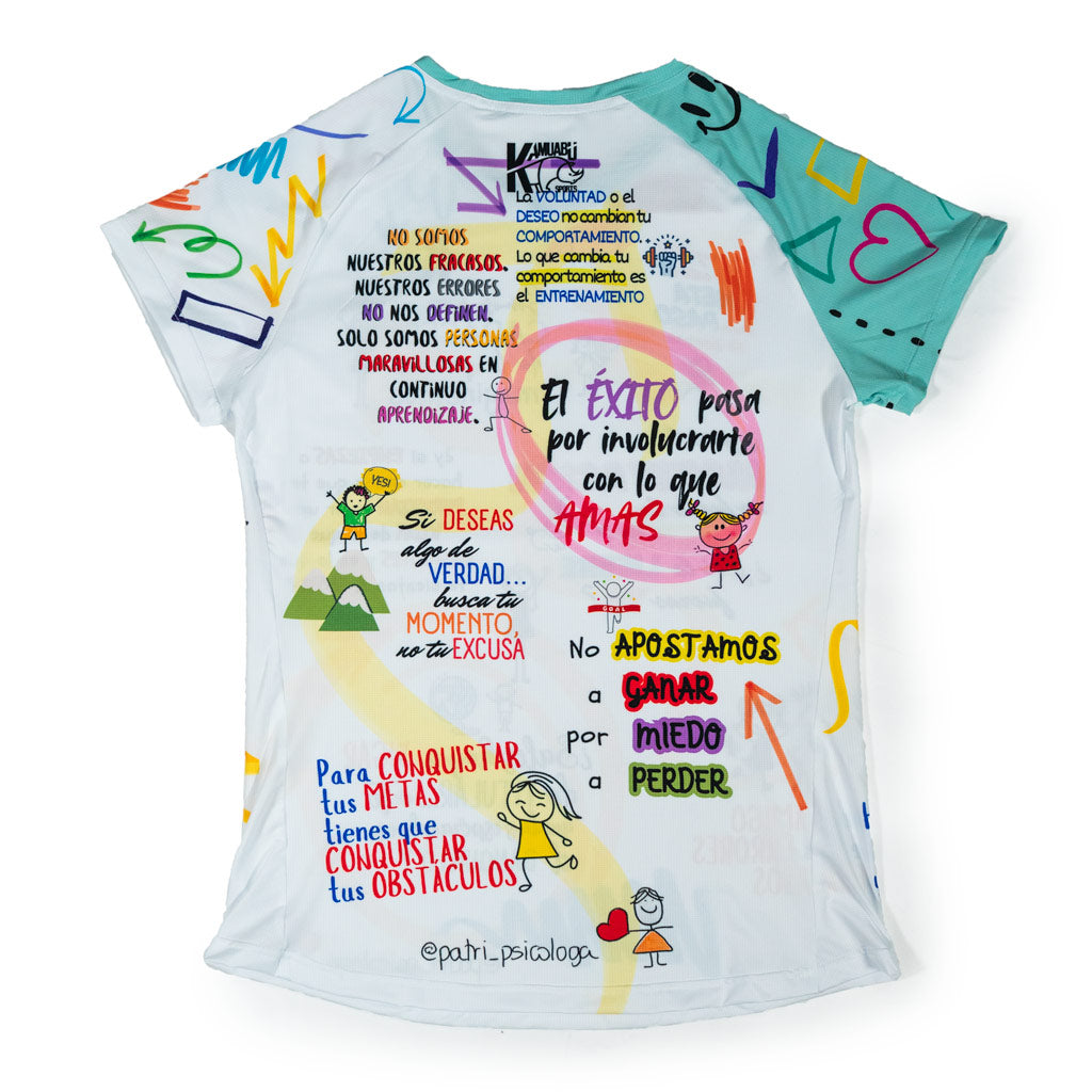 Camiseta PATRI PSICOLOGA de running ADULTO - elástica